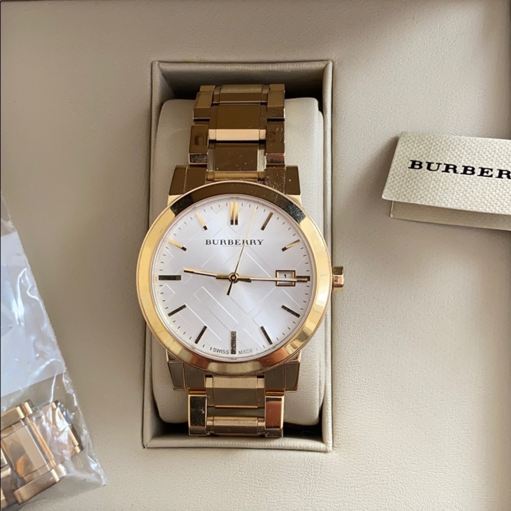 Burberry Gold Watch